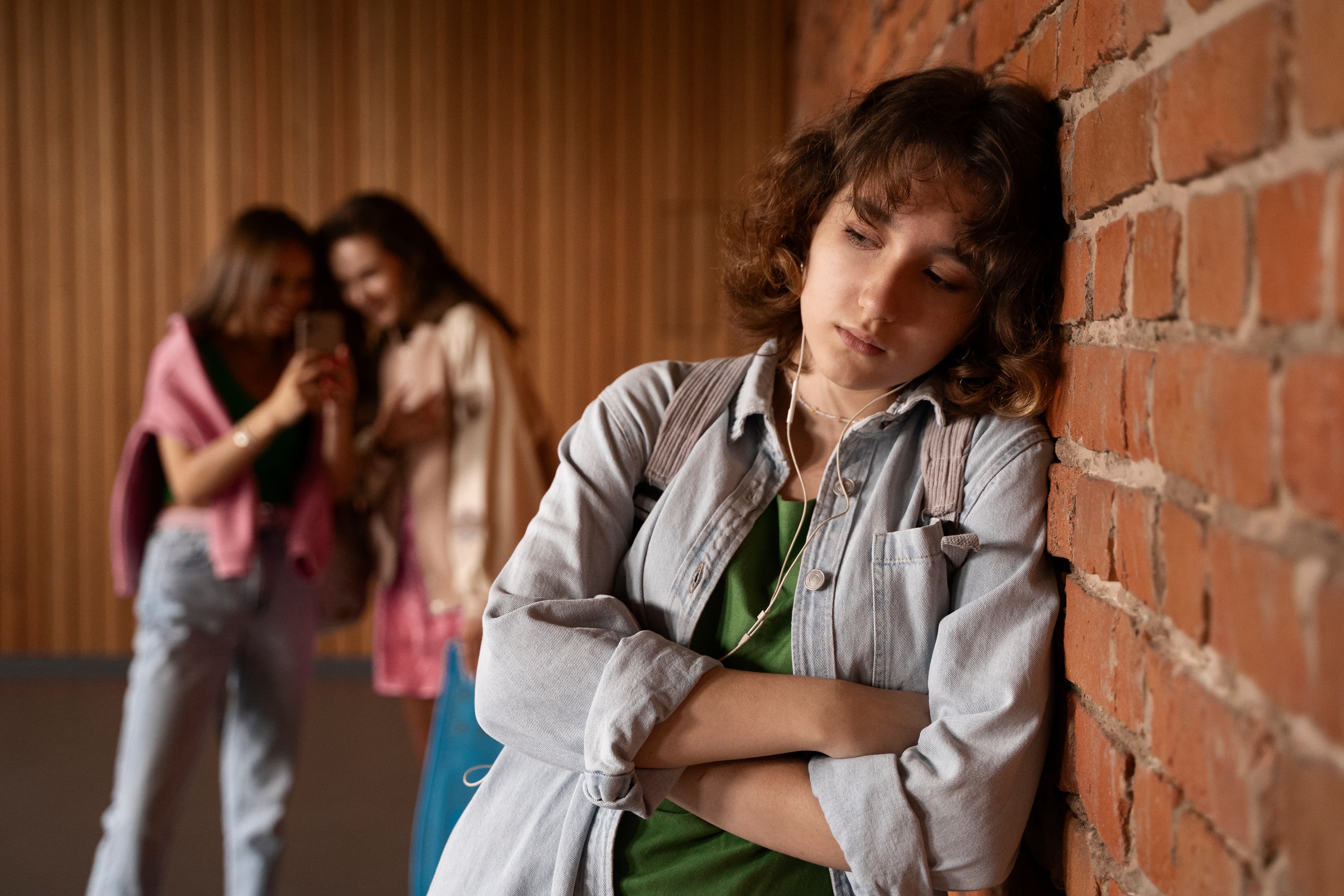 A teenager feels judged by their friends and hoping to talk to a therapist.