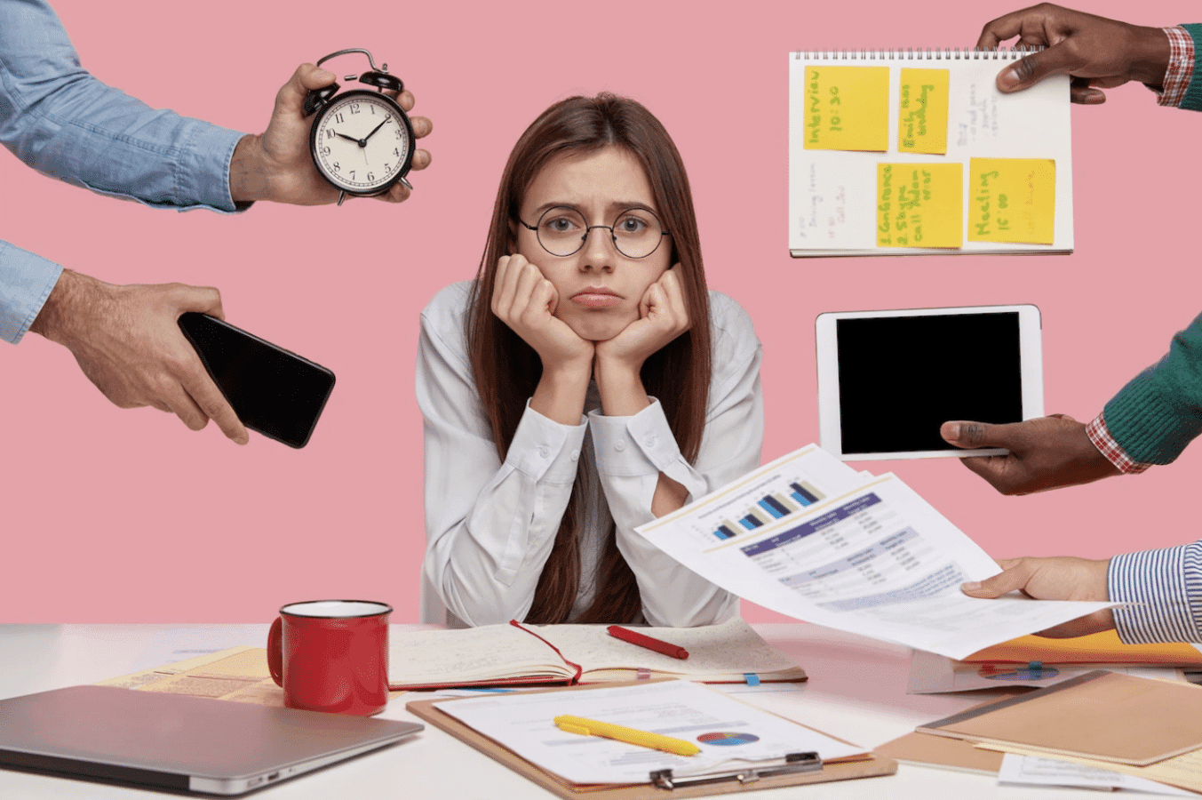 A person wondering "Do I have ADHD or am I just lazy?". ADHD affects both children and adults, although the presentation of symptoms may change over the years.
